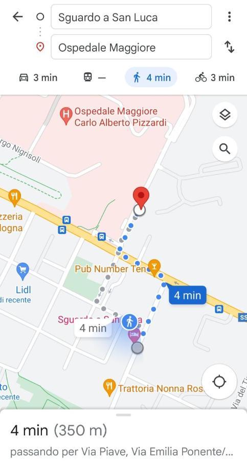 Sguardo A San Luca Apartment Bolonya Dış mekan fotoğraf