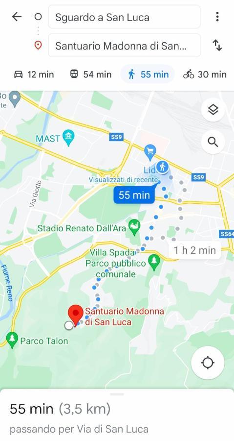 Sguardo A San Luca Apartment Bolonya Dış mekan fotoğraf